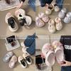 Nuevos Zapatos de Suela Gruesa Color Rosa Macarrón con Estrella para Mujer Moda de Verano Sandalias Baotou y Chanclas de Doble Uso 2025