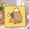 Pintura de Diamantes para Niños Kuromi Hecho a Mano DIY Pintura de Pegatinas de Diamantes Sanrio Pintura de Diamantes con Diamantes Completos 5D Tamaño Pequeño