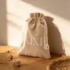 Vendas Diretas da Fábrica, Opções Multicores, Logotipo Personalizável, Saquinho com Cordão para Joias de Presente, Bolsa Personalizada de Veludo Preto
