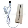 501 Linha de Interruptor USB Branca 1 m em estoque 1A Cobre Puro Linha Preta Controle de Luz Fotografia Luz do Pôr do Sol Linha de Botão