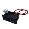 Base TYPE-C 2P fivela cola injeção USB C fêmea typec fio de solda à prova d'água lâmpada transparente com porta de carregamento da lâmpada