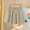 Pantalones cortos de verano para mujer, finos, holgados, adelgazantes, informales, de talla grande, con pierna ancha, falda tipo A a la moda