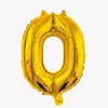 Globo de aluminio de cuerpo delgado de 16 pulgadas, letras pequeñas en inglés A-Z, para venta al por mayor transfronteriza, decoración de cumpleaños, boda, sala de bodas