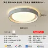 Luminária de teto de luxo de alta qualidade para quarto, luz para quarto principal, luz principal simples para sala de estar, luz redonda para escritório, alumínio e ferro