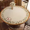 Mesa Redonda Americana Alfombrilla Absorbente Antideslizante de Barro Diatomeas Atmósfera de Lujo Ligero Alfombrilla para Mesa Redonda Posavasos Aislante de Calor para Taza de Café