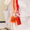 Llavero de Temporada de Regreso a Clases, Pequeño Regalo para Toda la Clase, Recompensa de Papelería, Cordón para Llaves, Llavero de Mochila de Estudiante, Colgante Pequeño de Regalo