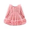 Saia Tutu Vestido Princesa Lolita Vestido de Menina Saia Bufante Vestido Infantil Saia Tutu Britânica Saia Estilo Princesa Bainha