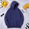 Sudadera Unisex de Moda Holgada para Primavera y Otoño, Sudadera Casual, Sudadera Lisa de Color Caramelo para Deportes