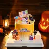 2026 Halloween Bolo Feliz Decoração Abóbora Fantasma Fantasma Fofo Carnaval de Halloween Noite Decoração de Mesa de Confeitaria