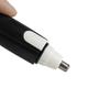 Recortador de vello nasal eléctrico recortador de vello nasal para hombres recortador de vello nasal pintura negra libre de pintura 54g