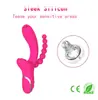 Vibrador Succión y Vibración 3 en 1 con Sonda Anal - 10 Modos de Vibración + 10 Modos de Succión, Resistente al Agua IPX6 Carga Magnética Masajeador Íntimo de Silicona para Mujeres