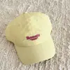 Nueva Gorra de Béisbol para Bebé de Secado Rápido, Elegante y Versátil Gorra de Sol de Verano para Niñas Estilo Letras, Exportación
