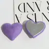 Parches de Botones de Corazón de Tela Estilo Coreano DIY Pinzas para el Cabello Pendientes Botón Parches para Funda de Teléfono Accesorios Decorativos Venta al por Mayor