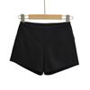 Pantalones cortos deportivos de yoga estilo americano para mujer, estilo nuevo de verano 2024, ajustados, elásticos y ajustados.