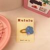 Nuevo estilo coreano cosido a mano tridimensional flor de lentejuelas clip BB para niños lindo pasador para bebé clip lateral clip para flequillo pasador roto