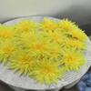 Cabezas de Flores Artificiales, Cabezas de Flores Grandes, Crisantemo, Cabezas de Flores de Dalia, Decoraciones de Flores para Bodas, Decoraciones DIY, Decoraciones de Mesa de Cumpleaños
