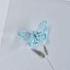 Accesorios para el cabello de celebridades de Internet de estilo coreano, pinza de mariposa para mujer, color sólido, transparente, para la cabeza, cola de caballo, pinza superior elegante