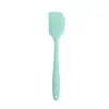 Cepillo pequeño de silicona raspador pequeño para mantequilla cepillo para aceite espátula espátula cepillo integrado cepillo para salsas de cocina BBQ transparente para hornear