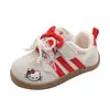 Zapatos de Tabla para Niñas 2026 Nuevas Llegadas Primavera/Verano Zapatos para Niños Pequeños Zapatos Deportivos para Niñas Zapatos Casuales para Bebés Lazo Bebé Zapatos de Entrenamiento Alemanes para Bebés