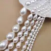 Cuentas Swarovski Forma de Gota Cuentas Sueltas Accesorios para Joyería DIY Agujero Recto Perlas Cuentas Pasador Pendientes Collar Mayoreo