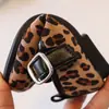 Sapatos Rasos com Laço Transfronteiriços para Mulheres 2026 Primavera Novo Estampa de Leopardo Versátil Plano Mary Jane Sapatos Atacado