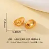 Prata 925 Banhada a Ouro Contas Espaçadoras de Lingote Escovado Contas Soltas Contas Cilíndricas Contas de Nuvem para Riqueza e Fortuna Acessórios para Joias DIY de Prata