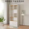 Librero de Piso a Techo Montado en la Pared Gabinete de Almacenamiento para Dormitorio Gabinete de Almacenamiento Pequeño con Puerta Gabinete de Almacenamiento por Capas Estantería Doméstica Simple