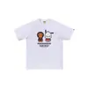 Camiseta de manga corta Bape estilo coreano transfronteriza, nueva co-marca Sanrio, caricatura linda, corte holgado, al por mayor