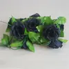 Atacado do Fabricante Trepadeiras de Rosas Simuladas, Tiras de Rosas, Trepadeiras de Flores Artificiais, Decoração de Casamento Trepadeiras Planas Grandes