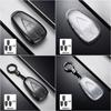 Carcasa transparente para llave de coche aplicable a Volkswagen Audi BYD BMW, cubierta protectora de TPU para llave de coche al por mayor