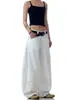 Venta directa del fabricante: Jeans Blancos de Scimitar Estilo Retro Americano High Street para Mujer, Nuevo Diseño Otoño 2025, Corte Recto Holgado