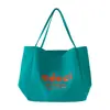 Nuevo bolso de hombro grande para mujer estilo coreano 2026, bolso de mano casual para estudiante con estampado de letras, bolso tote dopamina