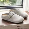 Sandalias Birkenstock estilo retro para hombre que aumentan la altura, nueva colección de verano 2026, zapatos casuales versátiles para hombre, aptos para uso tanto en interiores como en exteriores, mulas sin cordones