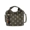 Bolso de axila de lunares estilo francés para mujer, nueva colección otoño 2026, bolso tote simple y elegante, bolso de hombro, bolso cruzado, adecuado para uso diario y para ir al trabajo