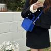 Bolso de Mujer Estilo Galleta 2026 Nuevo de Moda Texturizado Bolso de Mano Pequeño Cuadrado Elegante Versátil con Correa para el Hombro y Cruzado