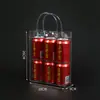 Bolsas de Regalo Transparentes de Plástico PVC con Impresión de Logo Personalizado para Bolsas de Empaque de Regalo de Pastel de Luna del Festival de Mediados de Otoño