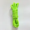 En stock de fábrica cuerda de paraguas línea miu 5 mm de núcleo poliéster color sólido tejido DIY colgante para mochila cuerda de ajuste de cintura flor