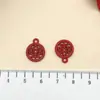Surtido de 30 suministros de boda de bendición de fortuna roja estilo chino, colgante DIY, caja de dulces, llavero, accesorios de joyería