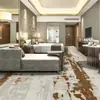 Alfombra Impresa Ignífuga Grado B1 Lista para Entrega Especial para Hotel Sala de Reuniones Casa de Huéspedes Sala de Billar Alfombra Especial 800g Ignífuga