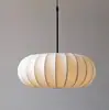 Estilo Wabi-Sabi Lámpara de araña de seda Creativa Retro Moderna para Sala de Estar Dormitorio Lámpara de araña de Diseñador Estudio B&B Lámparas Decorativas