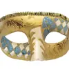 Máscara de cabeça chata de alta qualidade para atacado, Halloween, Carnaval, Dança Veneziana, xadrez multicolor vintage, máscara, pronta entrega
