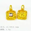 Acessórios faça você mesmo de ouro antigo com preservação de cor requintado colar de pingente de borboleta da sorte auspicioso acessórios de corrente de clavícula para mulheres