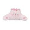 Almohada para el cuello con reposacabezas de coche Lindo lazo bordado Gato Almohadilla lumbar para coche Cuatro estaciones General Motors Almohada lumbar