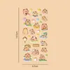 Saco de adesivos de capivara adesivo de capivara fofa adesivo para conta de mão adesivo DIY decoração de copo de água para celular
