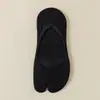 Calcetines de Dos Dedos para Mujer Algodón Puro Verano Finos Antideslizantes que no se Caen Calcetines de Dedos para Mujer Absorbentes del Sudor Transpirables de Boca Baja Calcetines Invisibles