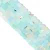 8*8 contas quadradas de ágata coloridas transparentes ágata quadrada arredondada contas soltas pulseira diy joias com contas acessórios