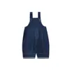 Wuli Bu Yi [Procesamiento Personalizado] Overol de Moda para Niñas Pantalones Ajustables Holgados Estilo Coreano Jeans
