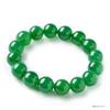 Pulseira de Calcedônia Verde Personalizada Pulseira de Ágata Gema de Cristal Benefícios de Transmissão ao Vivo Atacado de Fábrica S2061317
