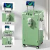 Mala de Viagem 28 polegadas Grande Capacidade Mala com Rodinhas Espessada e Anti-Queda 30 polegadas Rodas Universais Silenciosas Fechadura com Senha Mala Exportação