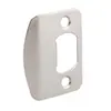 Placa de Travamento de Porta, Placa Guia de Aço Inoxidável, Placa de Ferrolho, Placa de Barreira, Parafusos Correspondentes, Acessórios de Fechadura, Adequado para Diversos Fechaduras de Porta